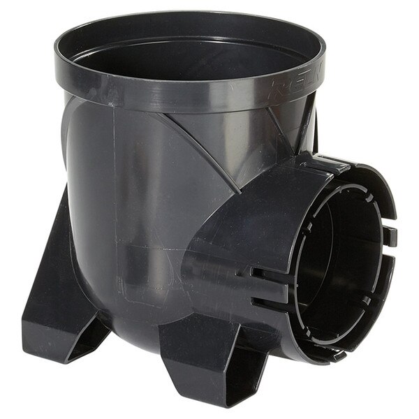 6 in. Round Drainage Catch Basin with Single Outlet