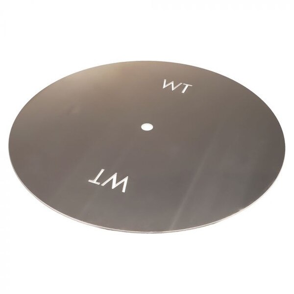 28" Circular Aluminum Fire Pit Burner Plate