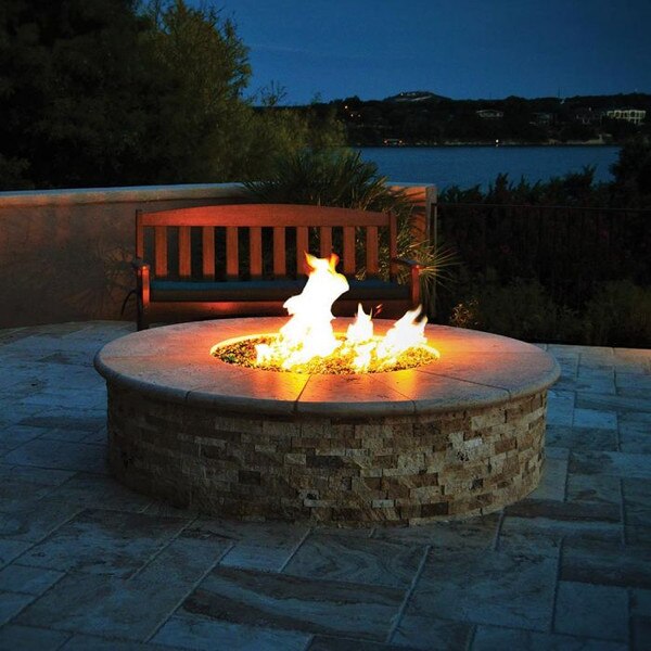 FC42 ReadytoFinish Round Fire Pit Kit, 42Inch LP (Propane)